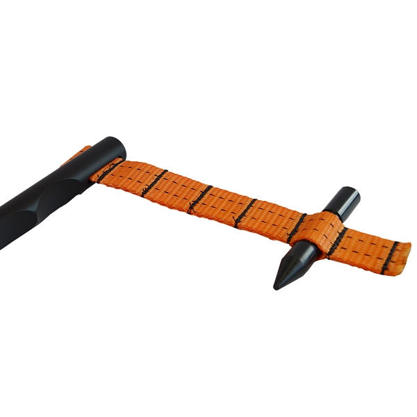 Roof bearing with a short rod (wide indent)