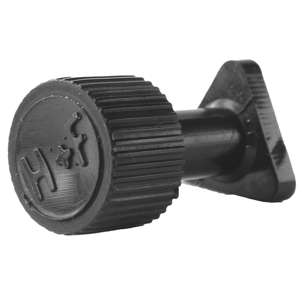 Glue tab with a smooth surface, d = 11 mm, triangular