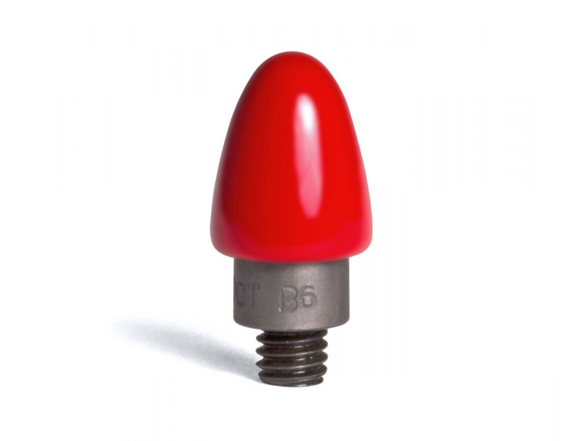 Interchangeable Bullet-Shape Tip w/ Red PVC