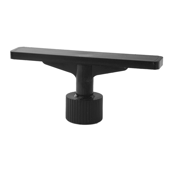 Glue tab with a smooth surface, 9 x 50 mm, rectangular