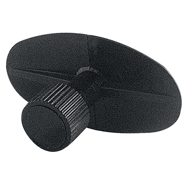 Glue tab with pyramid structure, d = 44 mm, reinforced