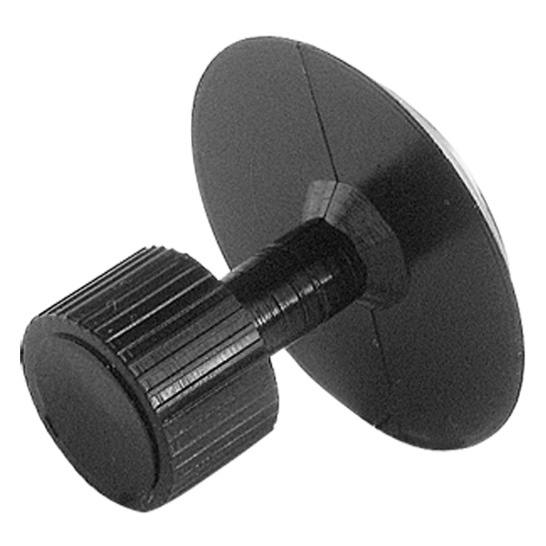 Glue tab with grooved structure, d = 26mm