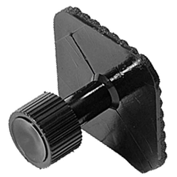 Glue tab with a rough structure, d = 28 mm, square