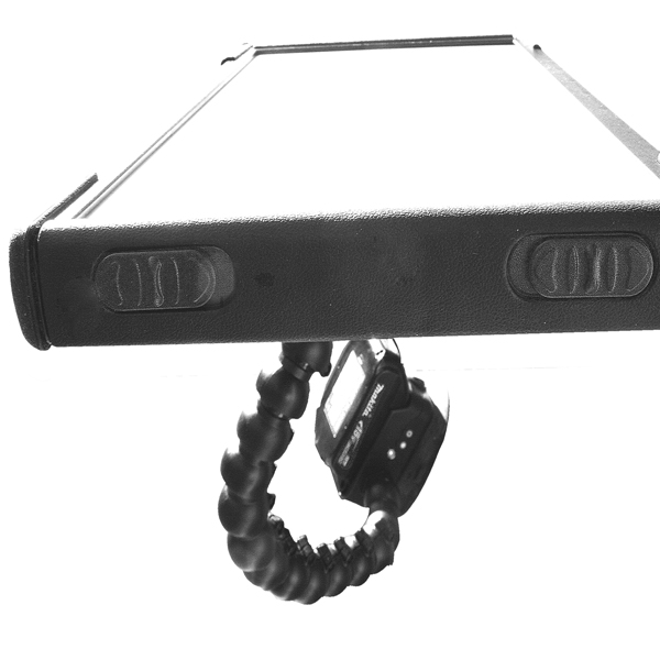 LED Light with electric pump suction cup, 20 inches, dimmable