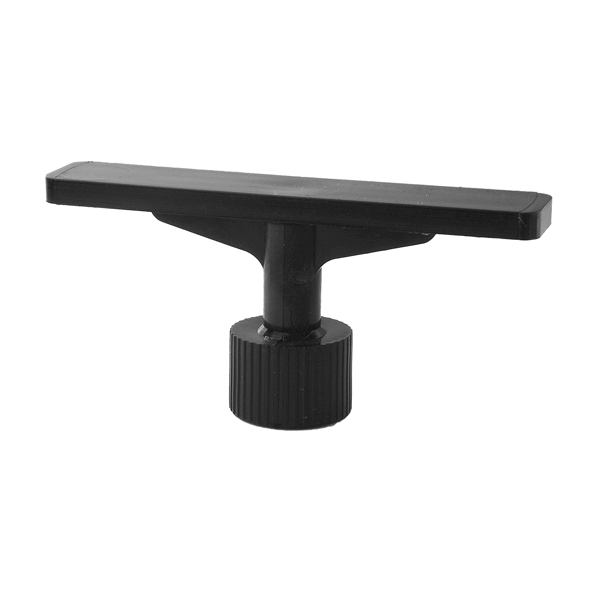 Glue tab with a smooth surface, 9 x 40 mm, rectangular