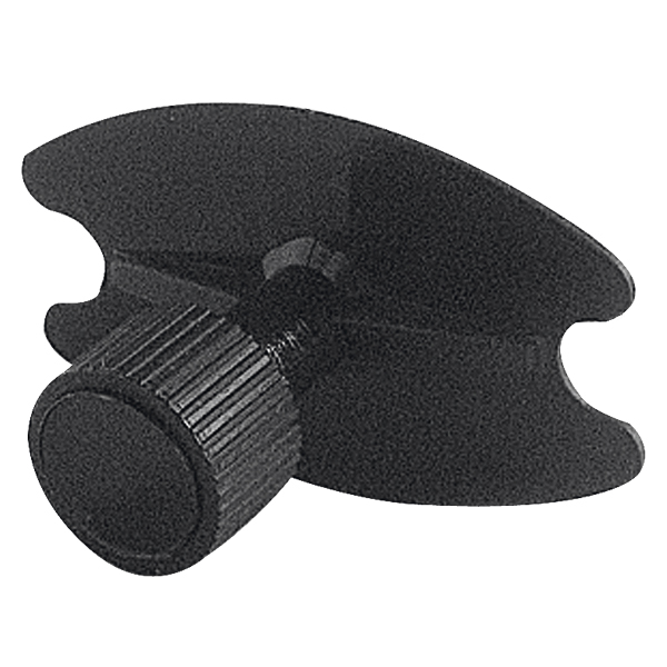 Glue tab with pyramid structure, d = 40 mm, reinforced