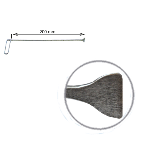 Whale tale, L = 200 mm