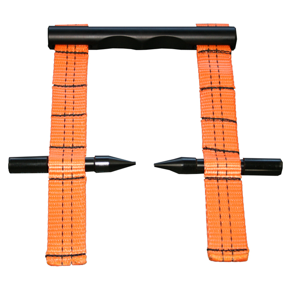 Roof bearing with a short rod (wide indent)