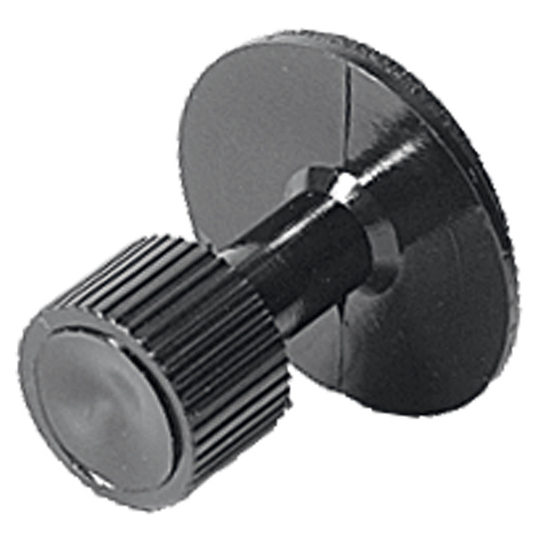 Glue tab with a rough structure, d = 23 mm, round / curved