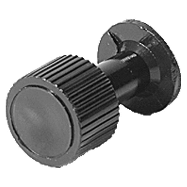 Glue tab with a rough structure, d = 12 mm, round / curved