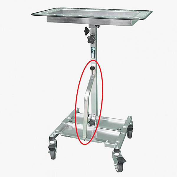 Vertical brace for Tool Cart or Light Stand