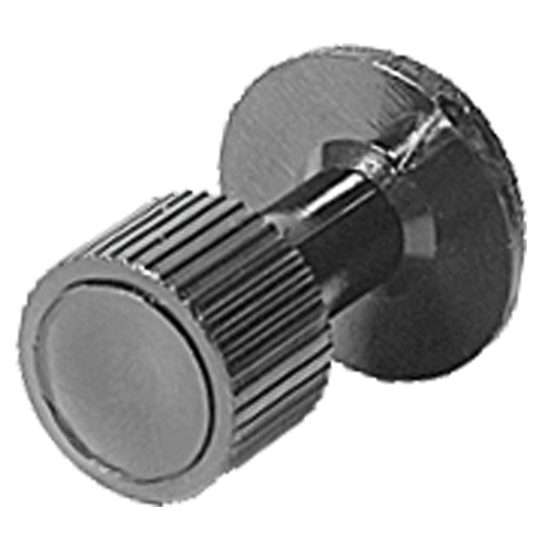 Glue tab with a rough structure, d = 16 mm, round / curved