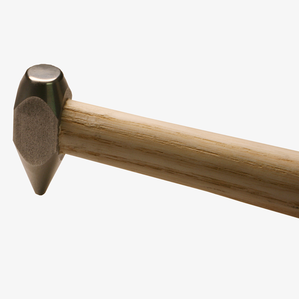 Hammer with small head and long handle