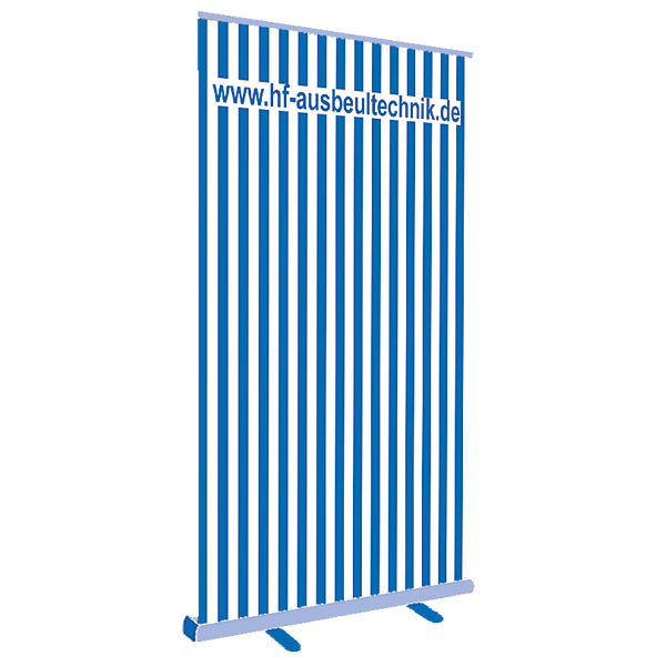 Roll - up, striped lengthways, wide