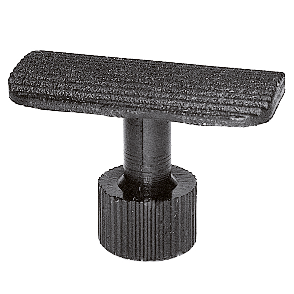 Glue tab with a rough structure, d = 32 mm, rectangular/curved