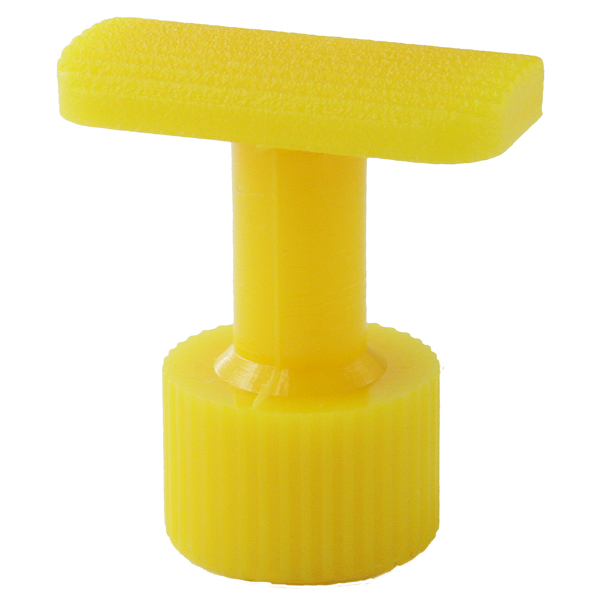 Glue tab with a rough structure, d = 20 mm, rectangular