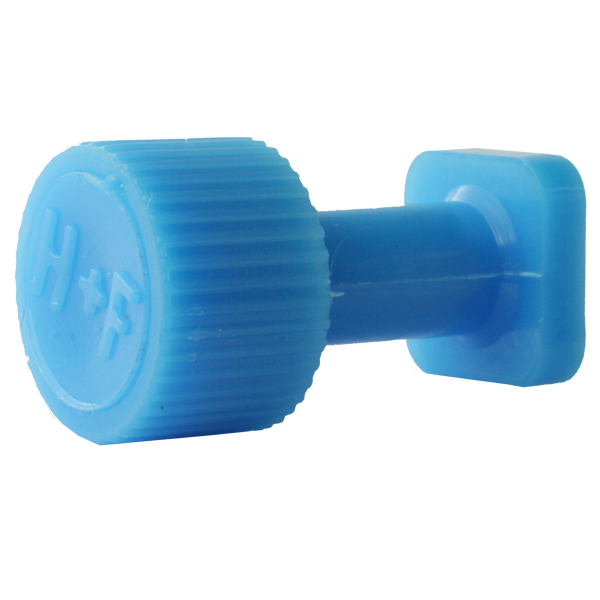 Glue tab with a smooth surface, d = 10 mm, square