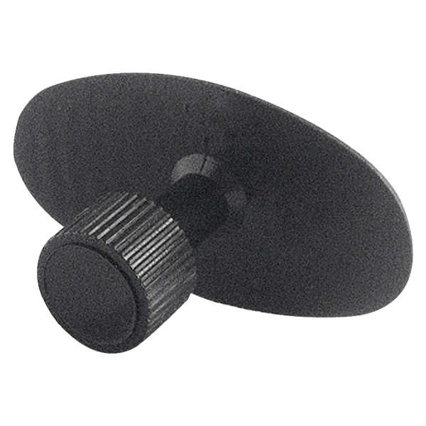 Glue tab with pyramid structure, d = 44 mm