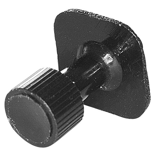 Glue tab with rough structure, d = 22 mm, square