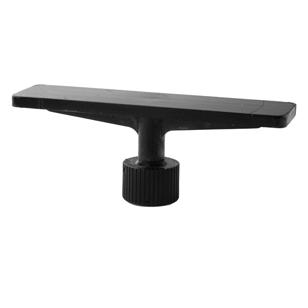 Glue tab with a smooth surface, d = 60 mm, rectangular