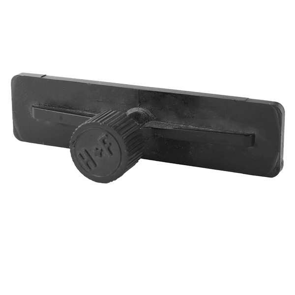 Glue tab with a smooth surface, d = 60 mm, rectangular