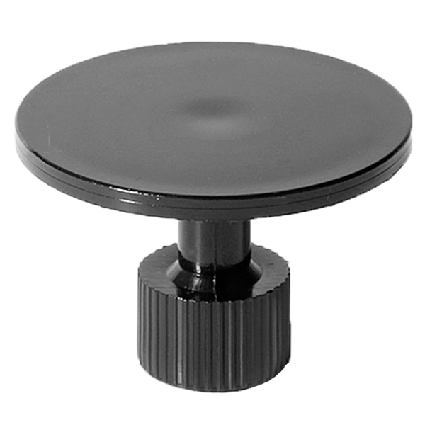 Glue tab with a smooth surface, d = 32 mm, round