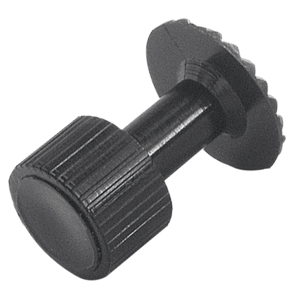 Glue tab with pyramid structure, d = 16 mm, curved