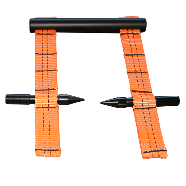 Roof bearing with a short rod