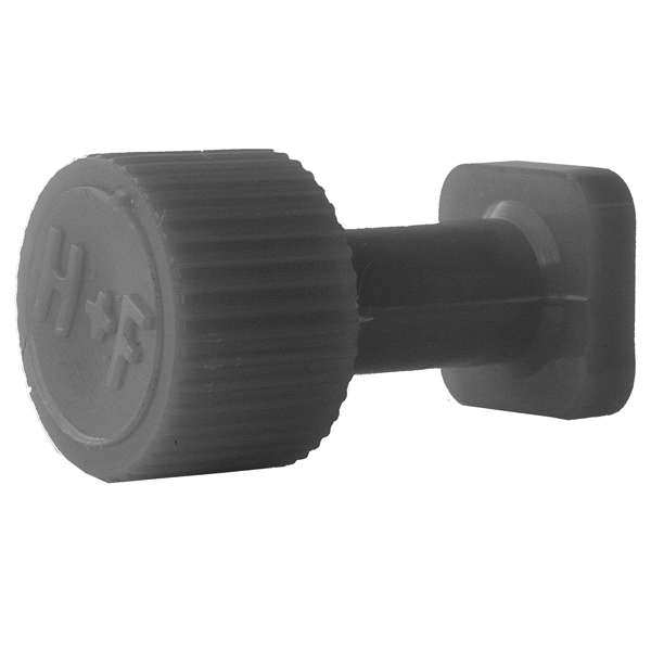 Glue tab with a smooth surface, d = 10 mm, square