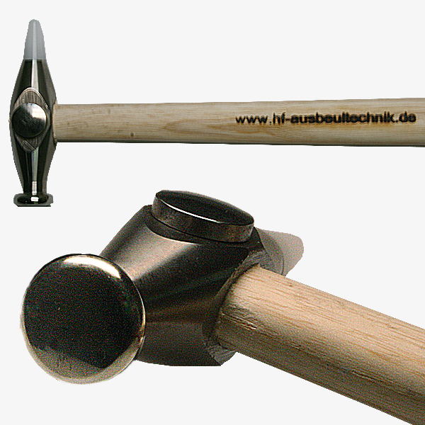 Hammer with big head and interchangeable tip