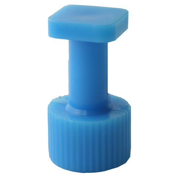 Glue tab with a smooth surface, d = 10 mm, square