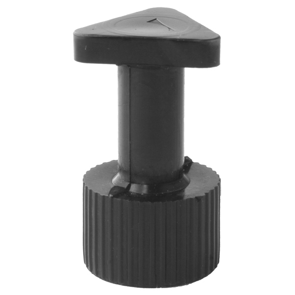 Glue tab with a smooth surface, d = 11 mm, triangular